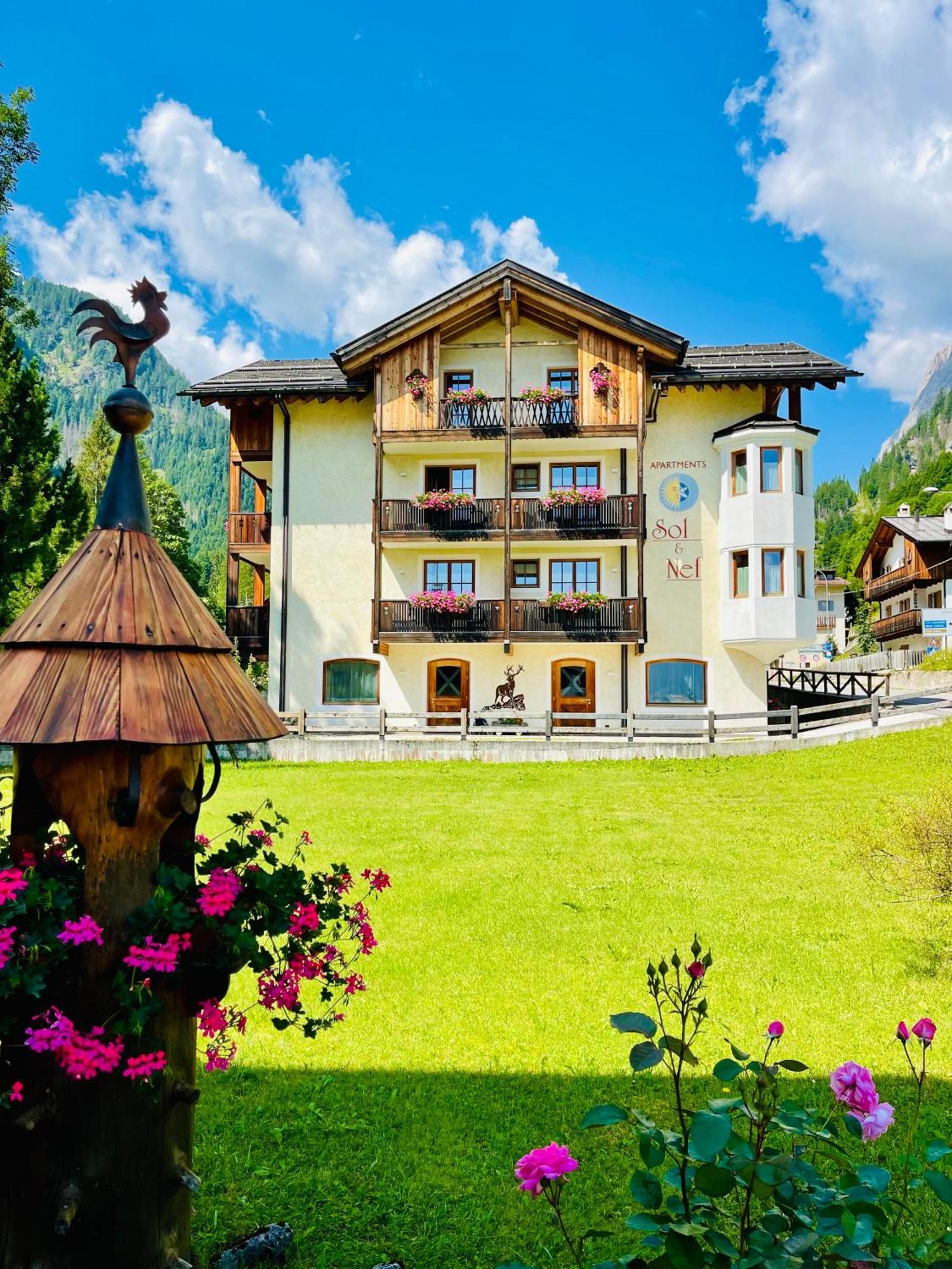 Apartments Sol E Nef Rocca Pietore Dış mekan fotoğraf