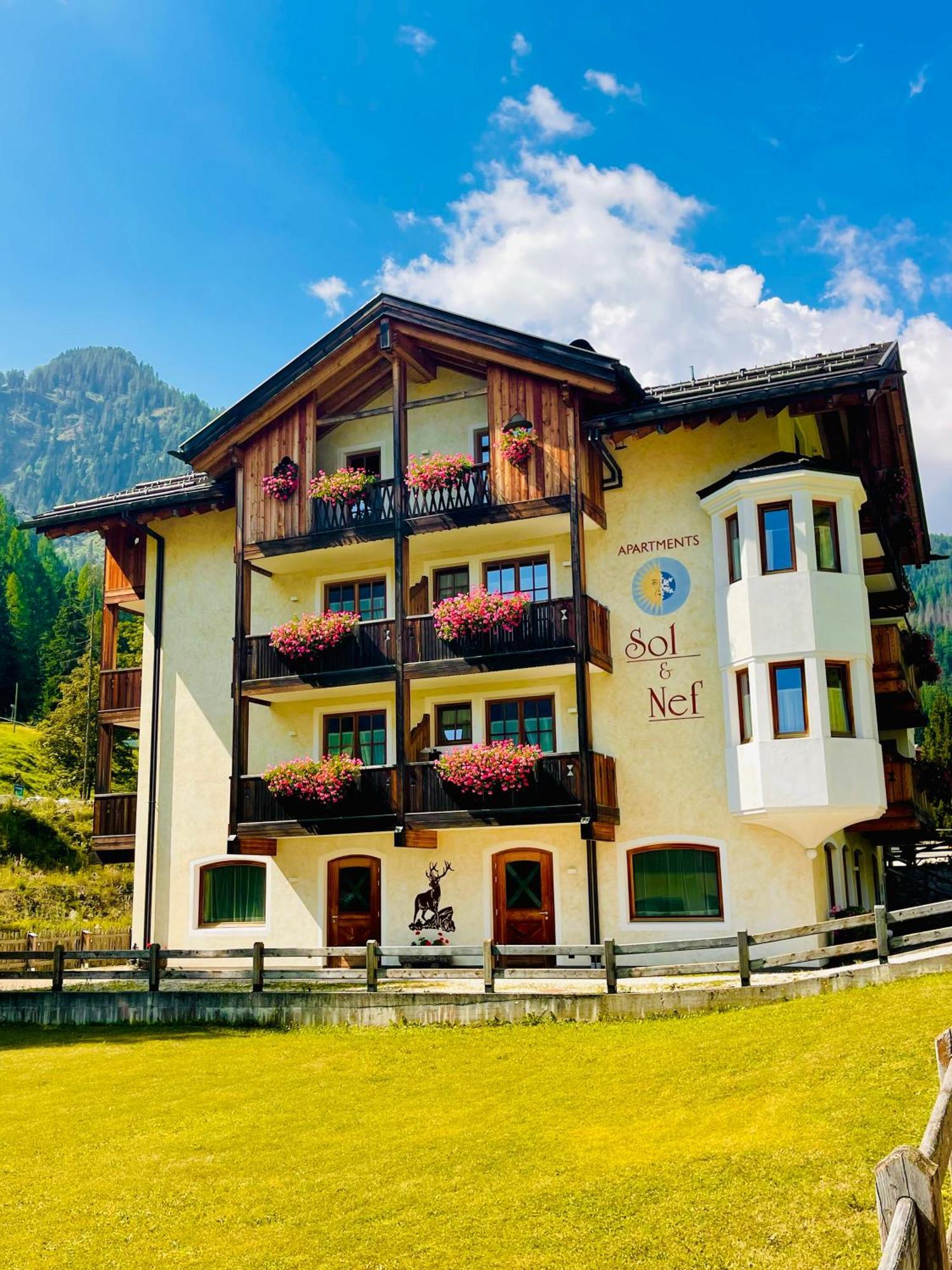 Apartments Sol E Nef Rocca Pietore Dış mekan fotoğraf